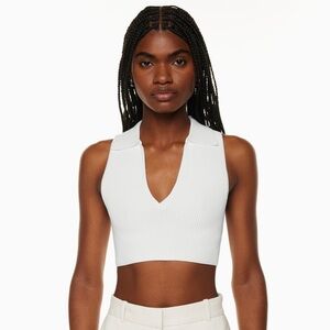 Babaton Sculpt Knit Polo Top